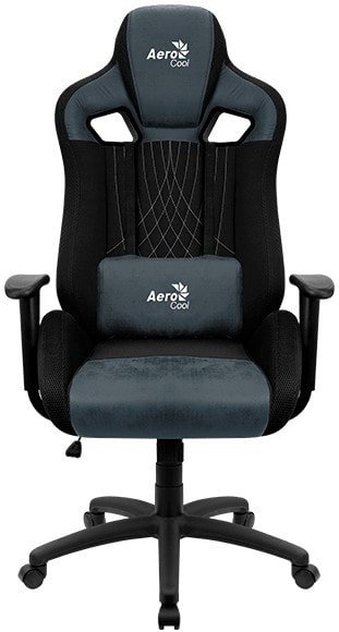 

Игровое (геймерское) кресло AeroCool Earl Steel Blue (черный/синий)