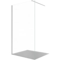 Душевая стенка Aquatek Walk in с держателем 100x200 AQ.WI.100.1CH (хром/прозрачное стекло)