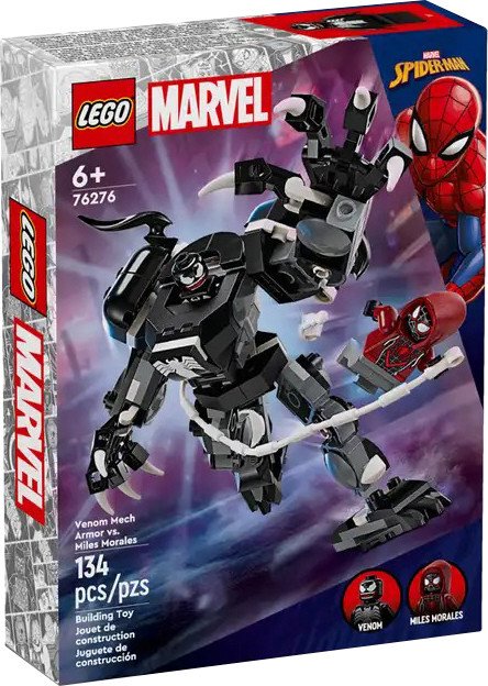 Конструктор LEGO Marvel Spiderman 76276 Venom Mech Armor vs. Miles Morales