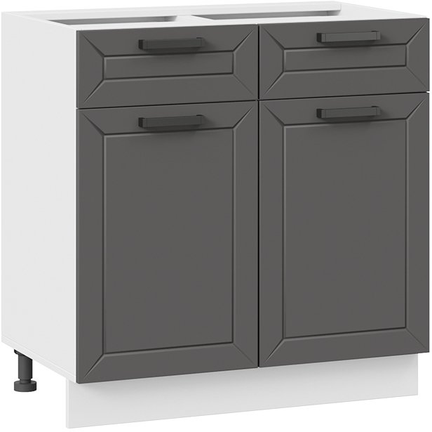 

Шкаф напольный Трия Лорас 1Н8Я1 (белый/холст вулкан)