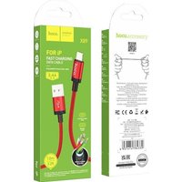 Кабель Hoco X89 USB Type-A - Lightning (1 м, красный)