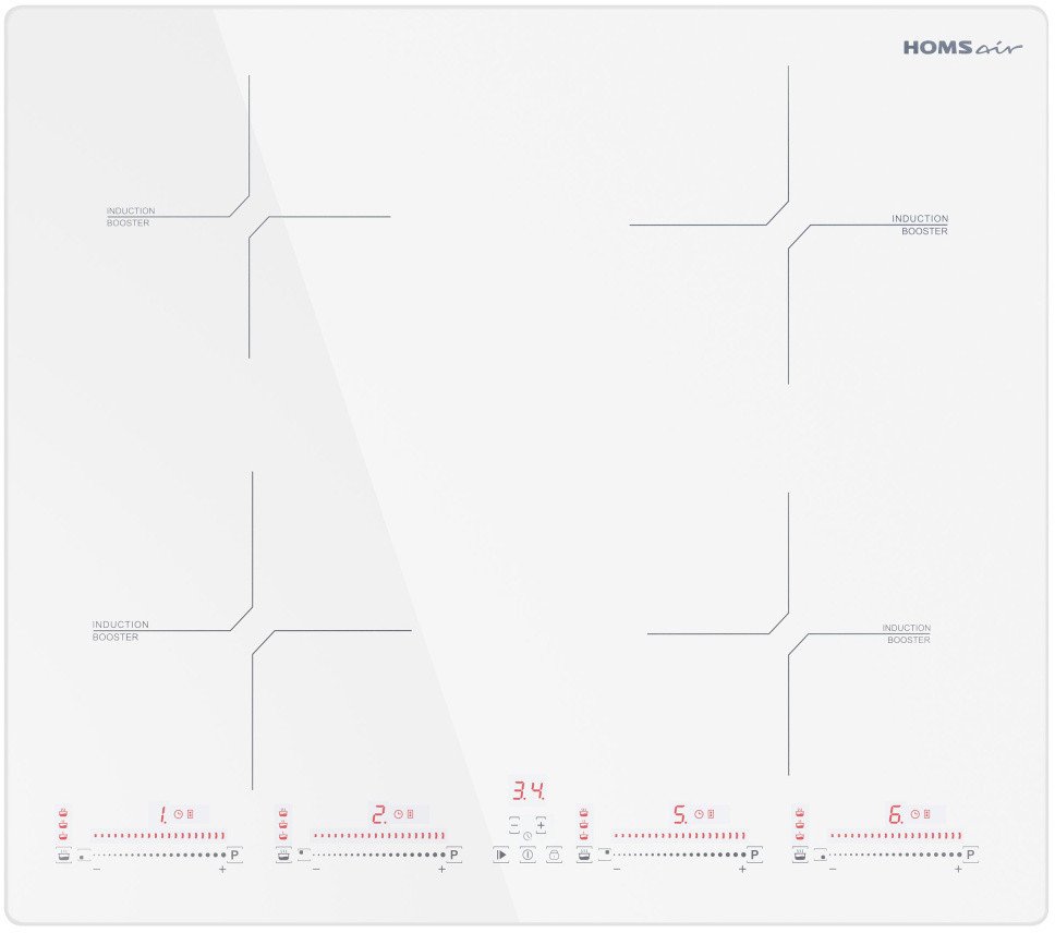 

Варочная панель HOMSair HIC64SWH