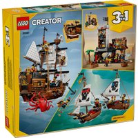 Конструктор LEGO Creator 3 в 1 31387 Легендарный пиратский корабль