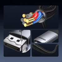 Кабель Ugreen DP119 15773 DisplayPort - HDMI (1 м, черный)