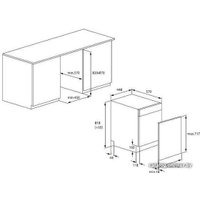 Встраиваемая посудомоечная машина Hotpoint HIS 2D85 DWT