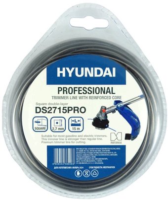 Леска для триммера Hyundai DS-2715 PRO