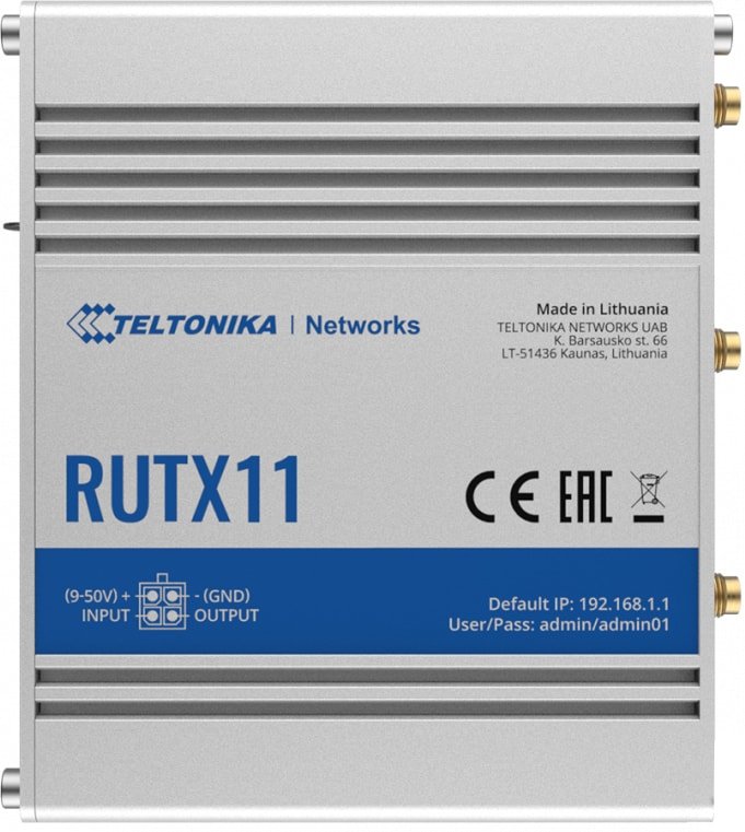 

4G Wi-Fi роутер Teltonika RUTX11