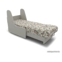 Кресло-кровать Мебель-АРС Аккорд №2 (флок, газета коричневый)