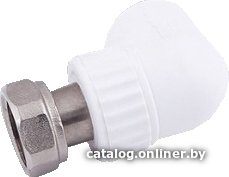 Фитинг Valfex Угольник ПП с накидной гайкой 20х3/4 [10138120]