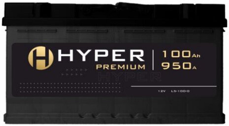 Автомобильный аккумулятор Hyper Premium R+ (100 А·ч)