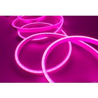 Гибкий неон GS star 2835 120 Led/M 12V 6x12 мм 10 W/M IP65 (розовый)