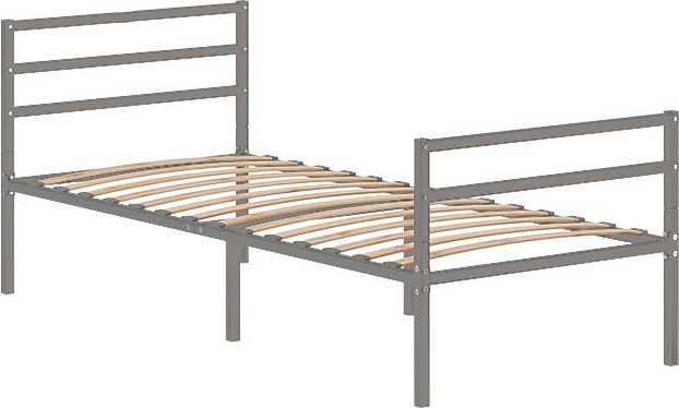 

Кровать Домаклево Металика Г3+Г2 90x190 (серый)