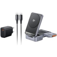 Беспроводное зарядное McDodo CH-519 22.5W USB Type-C с адаптером (черный)