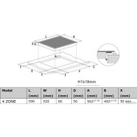 Варочная панель Haier HHY-Y64TVTPG