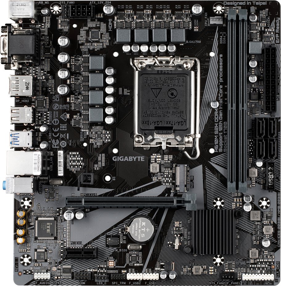

Материнская плата Gigabyte H610M S2H DDR4 (rev. 1.1)