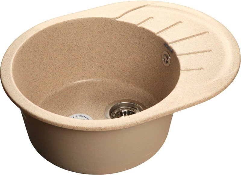 

Кухонная мойка GranFest Rondo GF-R580L (песочный)