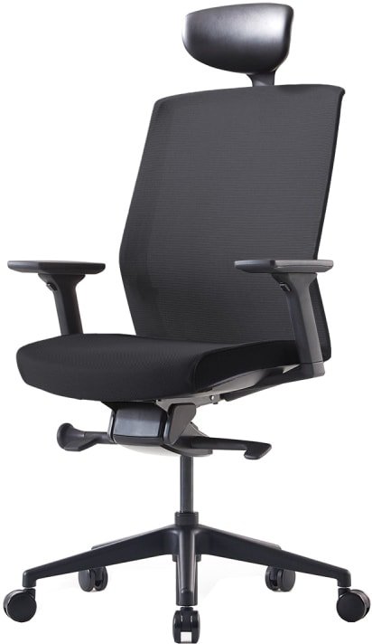 

Офисное кресло Bestuhl J1G120L (черная крестовина, черный)
