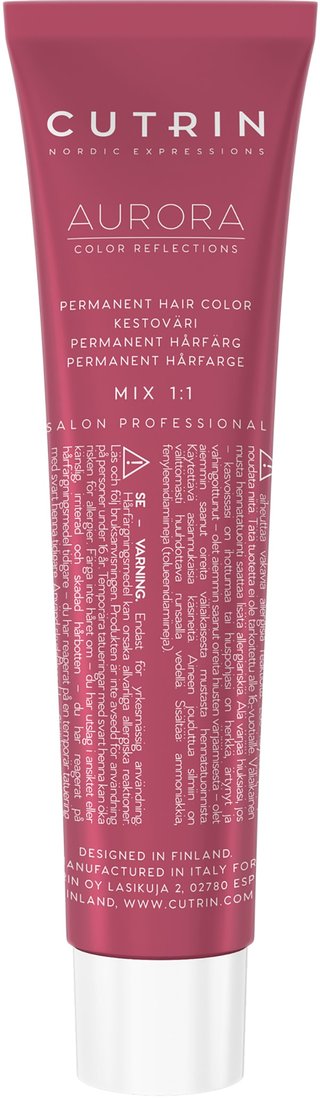 

Крем-краска для волос Cutrin Aurora Permanent Hair Color 9.16 60 мл