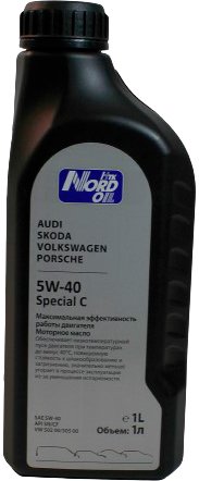 

Моторное масло Nord Oil Specific Line 5W-40 Audi Skoda VW NRSL034 1л