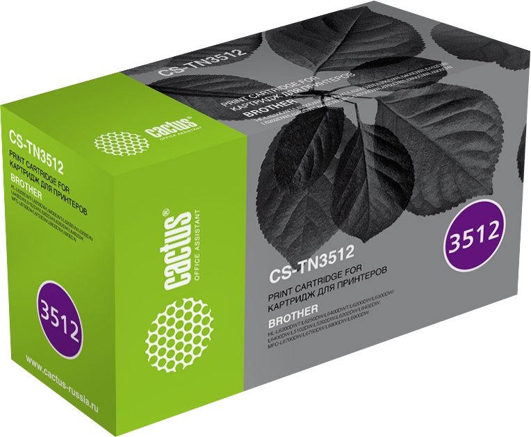 

Картридж CACTUS CS-TN3512 (аналог Brother TN-3512)