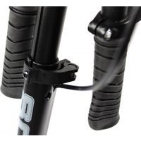 Двухколесный подростковый самокат RiverToys HB-A7 (черный)