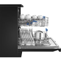 Отдельностоящая посудомоечная машина Weissgauff DW 6039 Touch Dual Wash Black