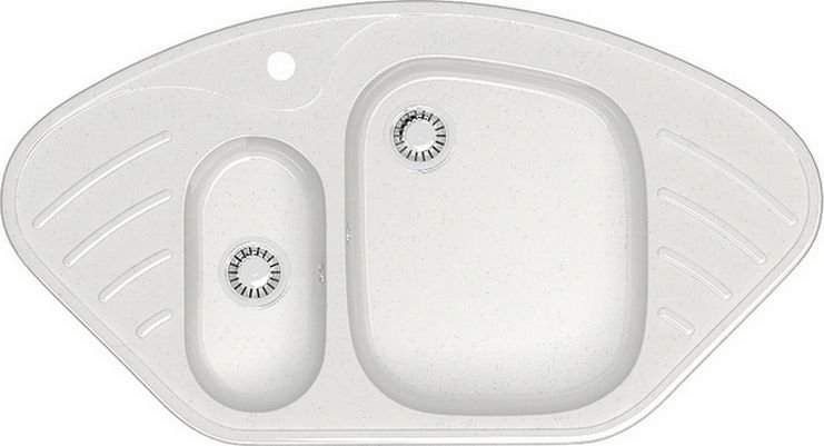 

Кухонная мойка MARRBAXX Карельский камень модель 23/G31 (белый)