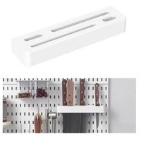 Органайзер для хранения Swed House с перфорированной доской 64.02.3833 (белый)