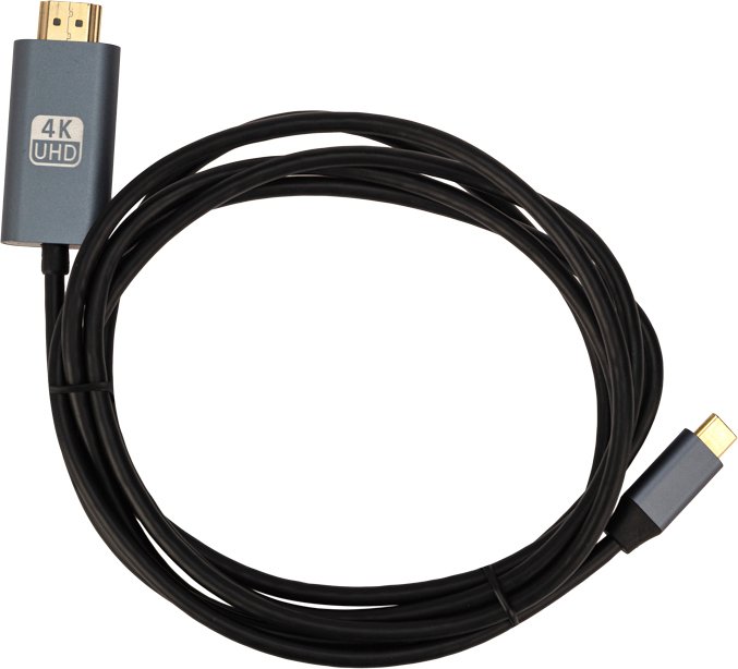 

Кабель Rexant USB Type-C - HDMI 17-6402 (2 м, черный)