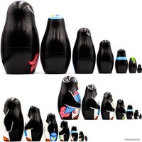 Развивающая игра Брестская Фабрика Сувениров Cемья пингвинов (набор 7 шт)