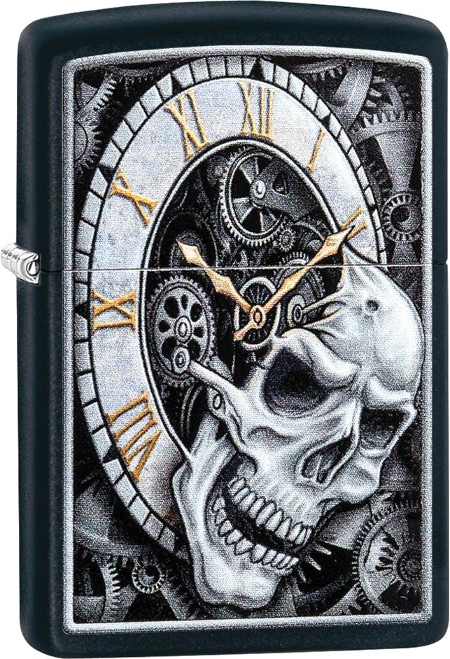 

Зажигалка Zippo Skull Clock Design 29854-000003