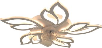 Припотолочная люстра Estares Fan Astra 100W+18W 5F-APP-680x120-WHITE/WHITE-220-IP20