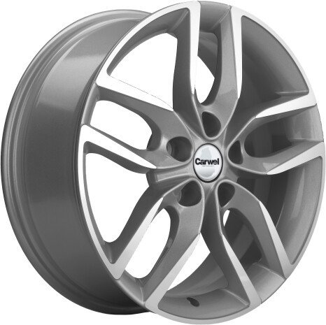 

Литые диски Carwel Кутыр 1708 17x6.5" 5x114.3мм DIA 54.1мм ET 45мм GRT