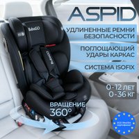 Детское автокресло Bubago Aspid BG 170-1 (черный)