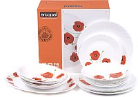 Набор тарелок Arcopal Red Romance P5923