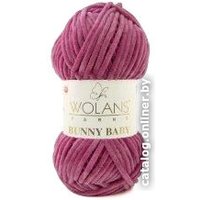 Пряжа для вязания Wolans Yarns Bunny Baby 31 100 г 120 м (роза, 5 мотков)