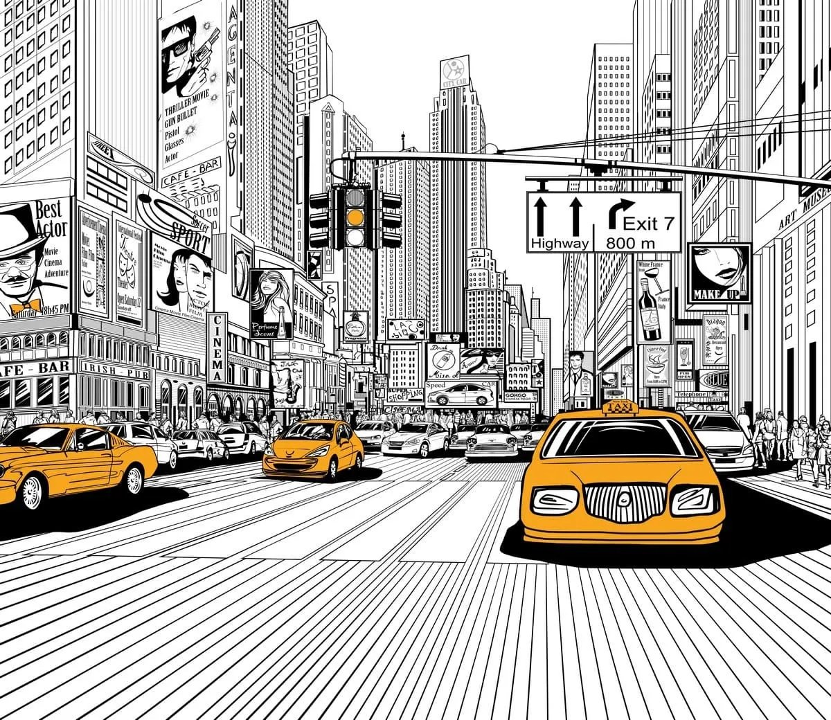 

Фотообои Citydecor Города и Архитектура 91 (300x260см)