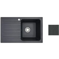 Кухонная мойка БелЭворс Styl R + Like F8005022 (черный)