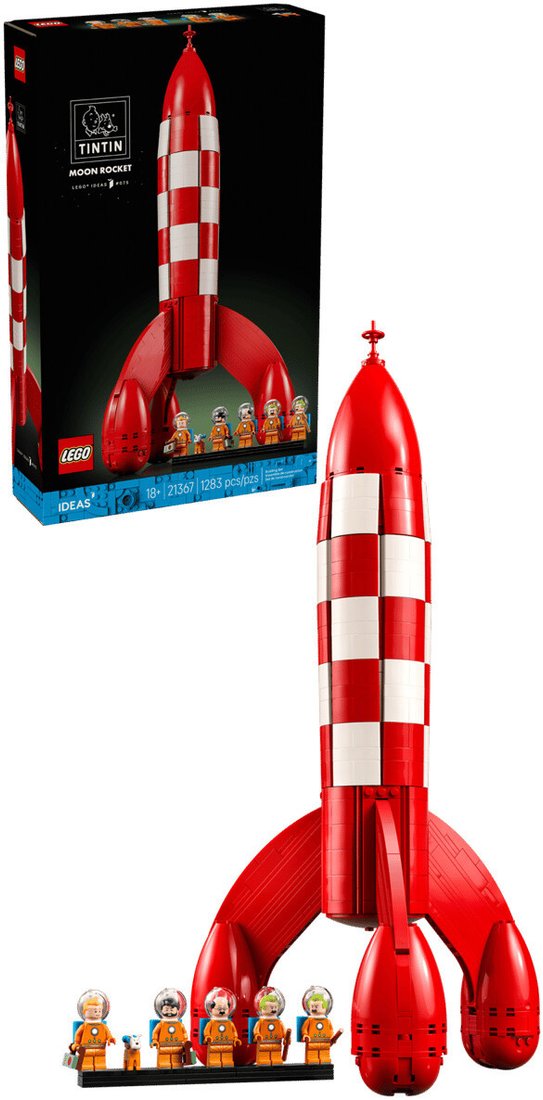 Конструктор LEGO Ideas 21367 Tintin Moon Rocket