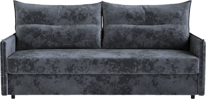 Диван Sundays Сильва (велюр плюш серый)