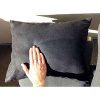 Чехол на подушку Matex Alcantara 38-214 (черный)