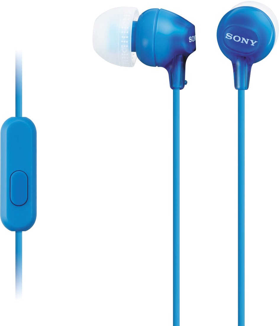 

Наушники Sony MDR-EX15AP (синий)