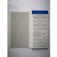 Массажный аппликатор Колючий врачеватель КВ-400Л (белый)