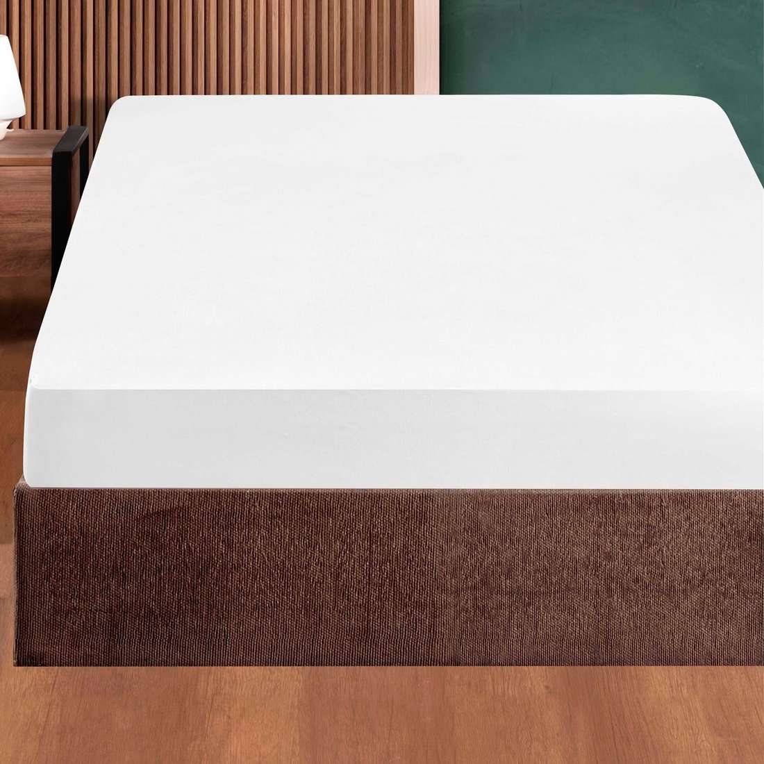 Простыня DO&CO Soft на резинке 90x200x30 12121 (белый)
