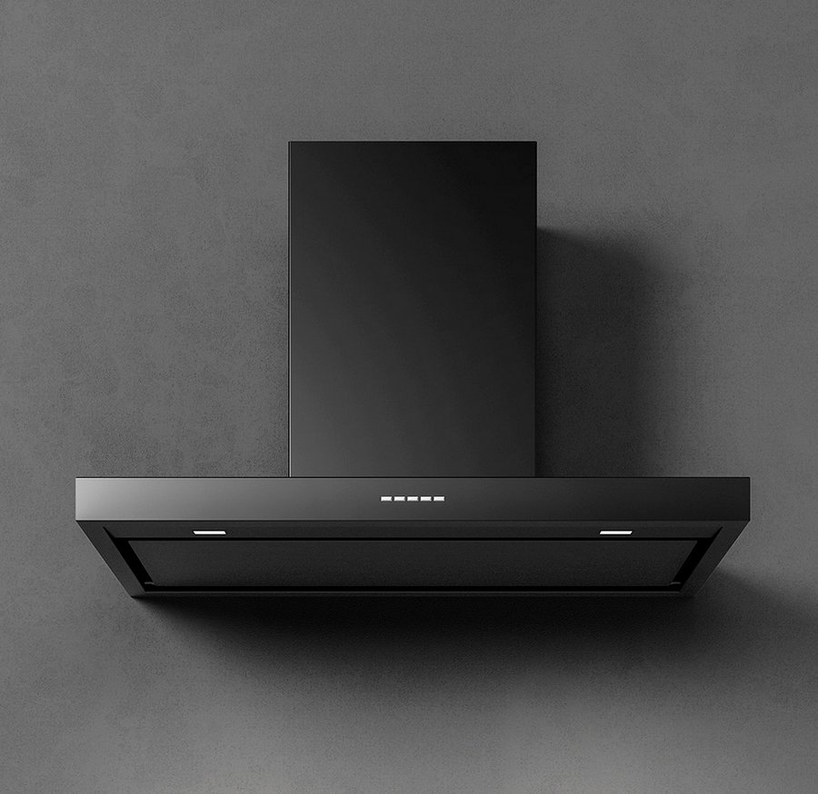 

Кухонная вытяжка Falmec Plane NRS 90 800 м3/ч Black (черный)