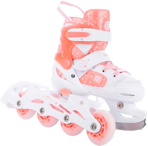 

Роликовые коньки Tempish RS Ton Girl Duo Led (р. 26-29)