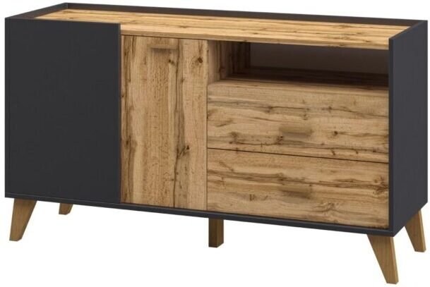 Тумба Мебель Неман Сканди МН-036-01(1) (дуб вотман, графит)