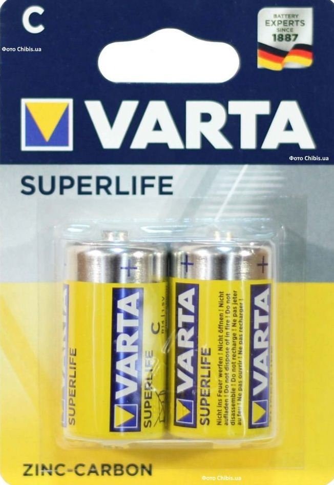 

Батарейка Varta Superlife C 2 шт.