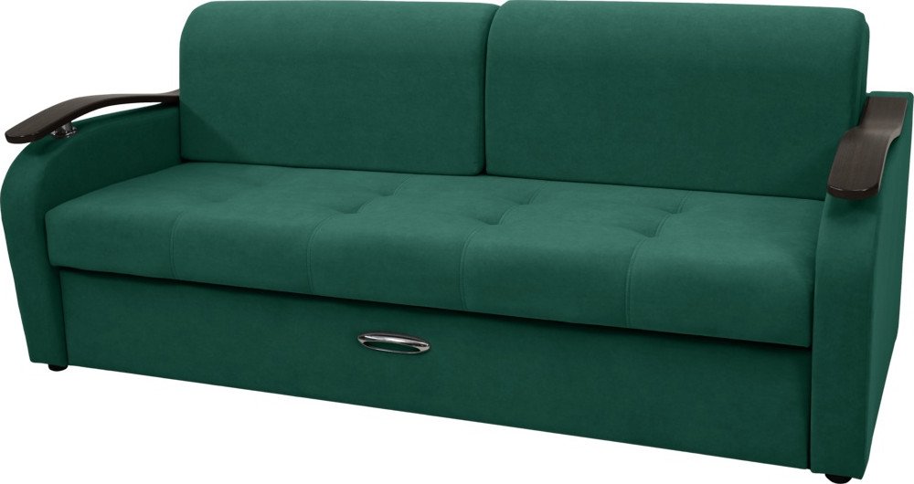 

Диван Сириус Лидер-2 ППУ 215x110 (Eva 30 велюр зеленый)