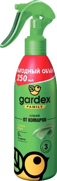 

Спрей от насекомых Gardex Family 0133 250 мл